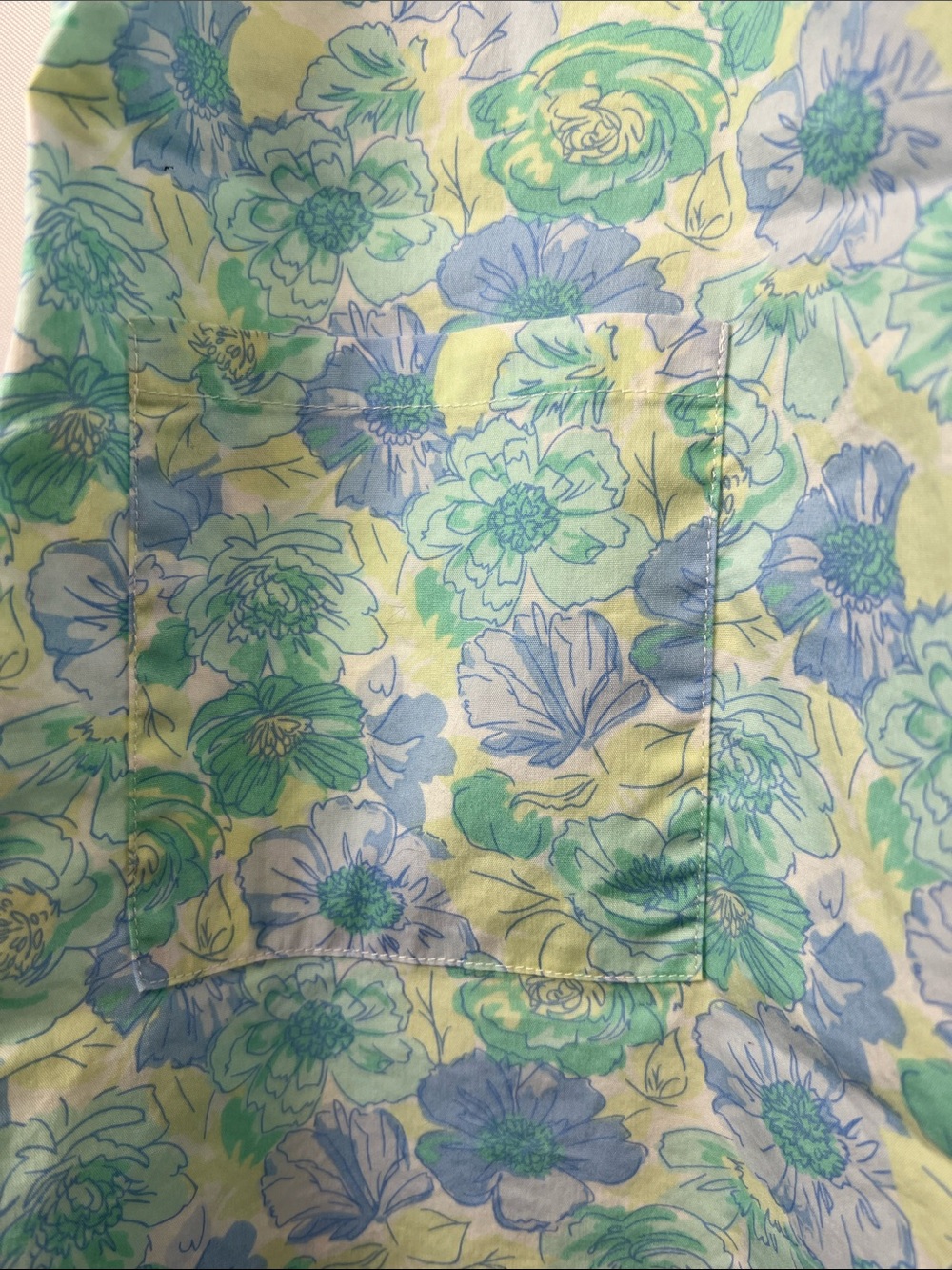 Matilda Jane aqua Azaleas woven floral print dress NWOT size 6 - Picture 8 of 14